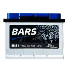 Автомобільний акумулятор Bars 6СТ-60Ah Н АзЕ 530А (EN) 060 170