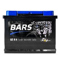 Автомобільний акумулятор Bars 6СТ-62Ah АзЕ 550А (EN) 062 271