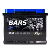 Автомобільний акумулятор Bars 6СТ-62Ah АзЕ 550А (EN) 062 271