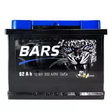 Автомобільний акумулятор Bars 6СТ-62Ah АзЕ 550А (EN) 062 271
