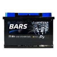 Автомобільний акумулятор Bars 6СТ-77Ah АзЕ 670А (EN) 077 270
