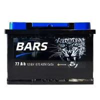 Автомобільний акумулятор Bars 6СТ-77Ah АзЕ 670А (EN) 077 270