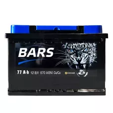Автомобільний акумулятор Bars 6СТ-77Ah АзЕ 670А (EN) 077 270