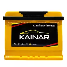 Автомобільний акумулятор KAINAR STANDART 6СТ-62Ah АзЕ 590А (EN) 062 260