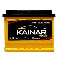 Автомобільний акумулятор KAINAR PREMIUM 6СТ-60Ah Аз 600А (EN) 060 231