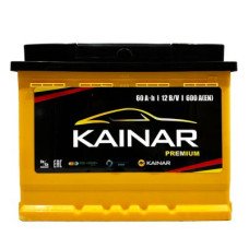 Автомобильный аккумулятор KAINAR PREMIUM 6СТ-60Ah АзЕ 600А (EN) 060 230