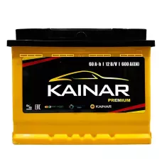 Автомобільний акумулятор KAINAR PREMIUM 6СТ-60Ah АзЕ 600А (EN) 060 230