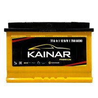 Автомобільний акумулятор KAINAR PREMIUM 6СТ-77Ah АзЕ 750А (EN) 077 230