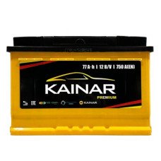 Автомобільний акумулятор KAINAR PREMIUM 6СТ-77Ah АзЕ 750А (EN) 077 230