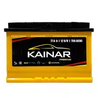 Автомобільний акумулятор KAINAR PREMIUM 6СТ-77Ah АзЕ 750А (EN) 077 230