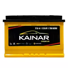 Автомобільний акумулятор KAINAR PREMIUM 6СТ-77Ah АзЕ 750А (EN) 077 230