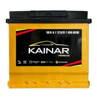 Автомобильный аккумулятор KAINAR PREMIUM 6СТ-50Ah Ев АзЕ 450А (EN) 050 230