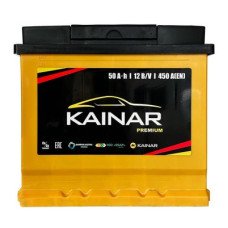 Автомобильный аккумулятор KAINAR PREMIUM 6СТ-50Ah Ев АзЕ 450А (EN) 050 230