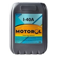Индустриальное масло MOTOR OIL И-40А 20л