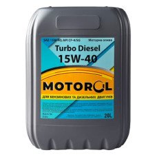 Автомобильное моторное масло MOTOR OIL Turbo Diesel 15W-40 20л