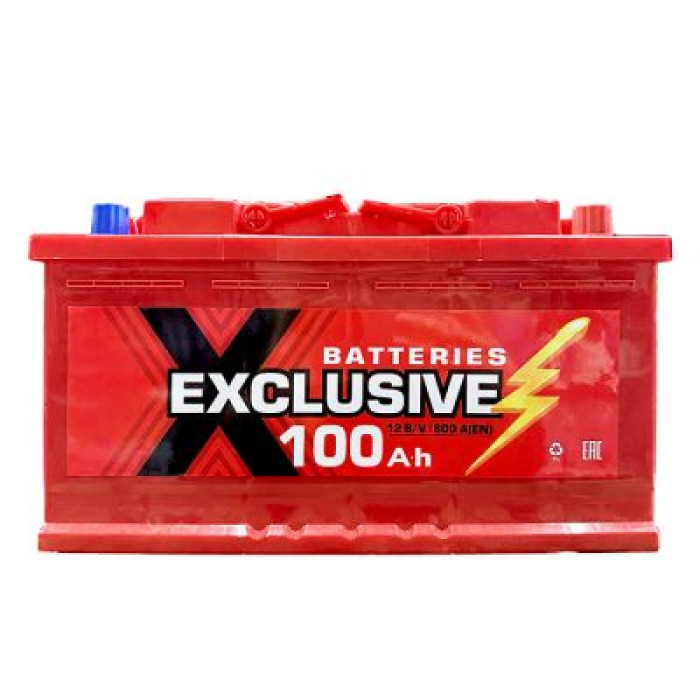 Автомобильный аккумулятор EXCLUSIVE 6СТ-100Ah Ев АзЕ 800А (EN) 089 310