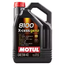 Автомобильное моторное масло MOTUL 8100 X-cess 5w-40 4л