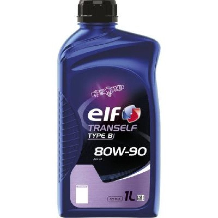Олива трансмісійнa Ельф TRANSELF Тип B 80W-90 GL-5 1L