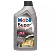 Автомобильное моторное масло Mobil Super 2000 X1 Diesel 10W-40 1л