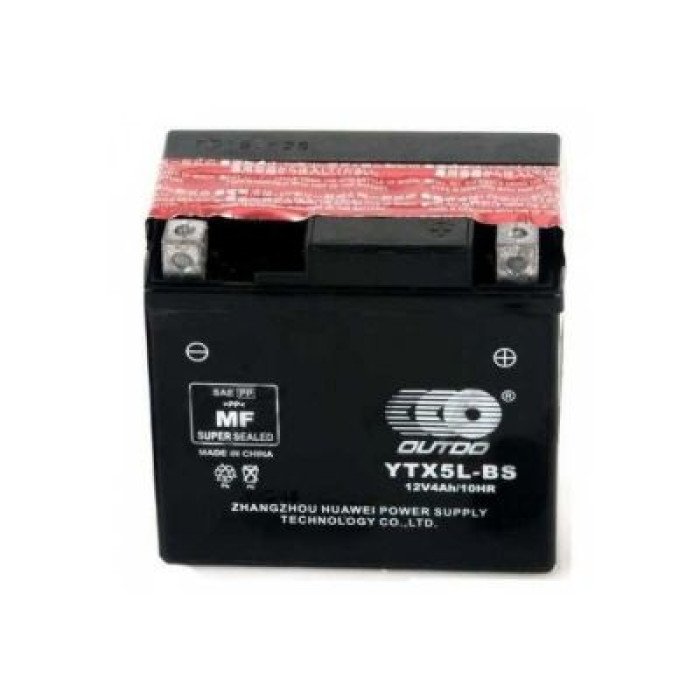 Мото аккумулятор Outdo 4Ah YTX5L-BS AGM