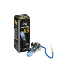 Автолампа Zollex Pure Vision білий світ 61724 (PK22s, H3, 5000K, 12V, 55W)
