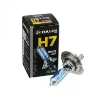 Автолампа Zollex Pure Vision White Light 60124 (PX26d, H7, 5000K, 12V, 55W)