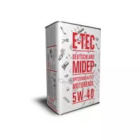 Автомобільна моторна олива E-TEC  EVO 5w-40 4л 5338