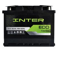 Автомобильный аккумулятор  INTER Eco 6СТ-60Ah Аз 480A 4820219073536