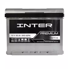 Автомобільний акумулятор INTER Premium 6СТ-65Ah Аз 640A 4820219073710