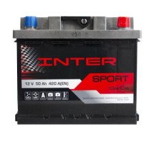 Автомобильный аккумулятор INTER Sport  6СТ-50Ah АзЕ 420A 4820219073895