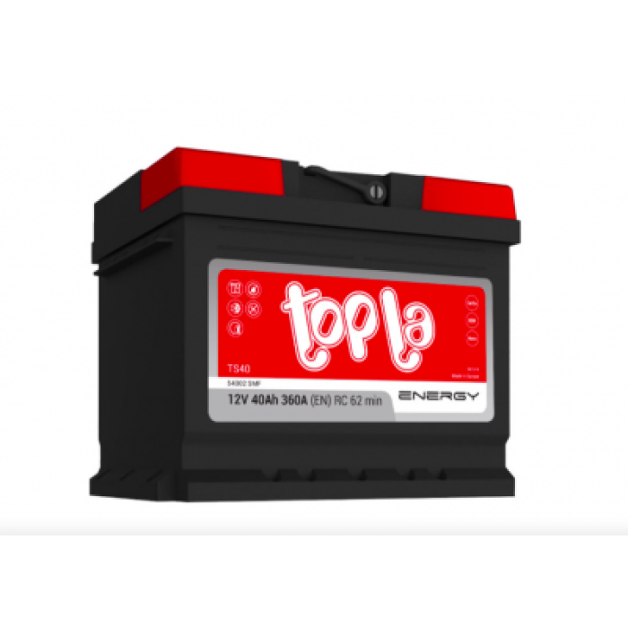 Автомобильный аккумулятор Topla Energy Euro 40Ah Аз 360А 482403