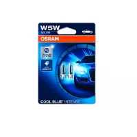 Автолампы Osram 2825HCBI-02B Cool Blue Intense (W2.1x9.5d, W5W, 12V, 5W)