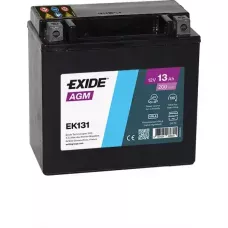 Мото акумулятор EXIDE Start-Stop Auxiliary 6СТ-13Ah Аз 12В 200А (EN) EK131