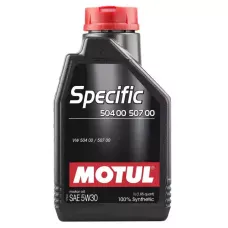 Автомобильное моторное масло MOTUL Specific 504 00 507 00 5w-30 1л 106374