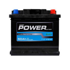 Автомобильный аккумулятор POWER MF Black 6СТ-50Аh 420A 53621311
