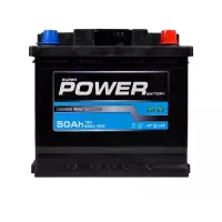 Автомобільний акумулятор POWER MF Black 6СТ-50Аh 420A 53621311