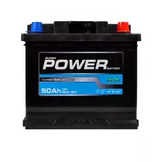 Автомобільний акумулятор POWER MF Black 6СТ-50Аh 420A 53621311
