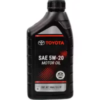 Автомобильное моторное масло TOYOTA 5W-20 USA 1л 002791QT20