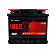 Автомобільний акумулятор RED X 6СТ-50Ah АзЕ 440A 545 88rx