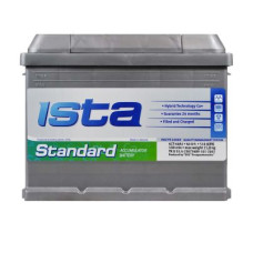 Автомобільний акумулятор ISTA Standard 6СТ-60Аh АзЕ 510А 5500304210-1