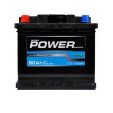 Автомобильный аккумулятор POWER MF Black 6СТ-60Ah Аз 510A 5502244