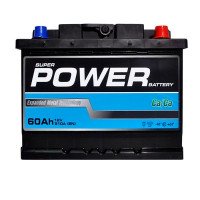 Автомобільний акумулятор POWER MF Black 6СТ-60Ah АзЕ 510 5502245