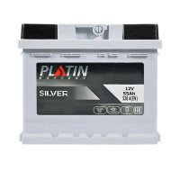 Автомобільний акумулятор PLATIN Silver MF 6СТ-55Ah АзЕ 520A 5502392