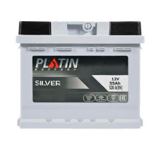 Автомобільний акумулятор PLATIN Silver MF 6СТ-55Ah АзЕ 520A 5502392