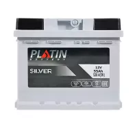 Автомобільний акумулятор PLATIN Silver MF 6СТ-55Ah АзЕ 520A 5502392