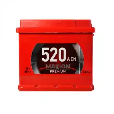 Автомобільний акумулятор MAXION Premium 6СТ-50Аh АзЕ 520A 5506704209