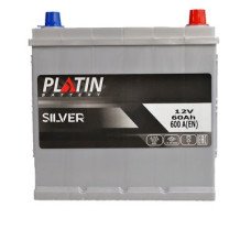 Автомобильный аккумулятор PLATIN Silver Asia SMF 6СТ-60Ah АзЕ 600A 5552348
