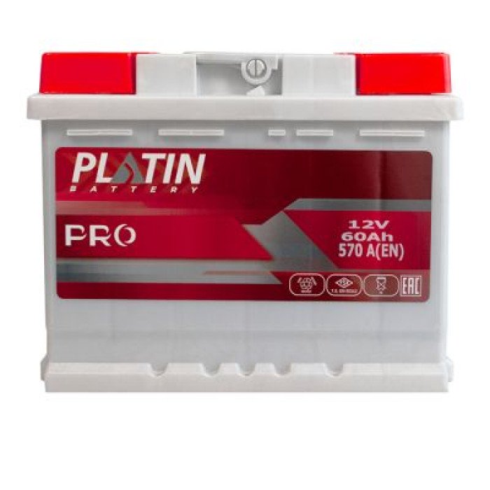 Автомобільний акумулятор PLATIN Pro MF 6СТ-60Ah АзЕ 570A 5552354
