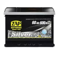 Автомобільний акумулятор ZAP Silver 6СТ-60Ah АзЕ 600A 560 83z