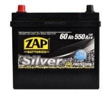 Автомобильный аккумулятор ZAP Silver Calcium Asia 6СТ-60Аh Аз 550А 560 А1z